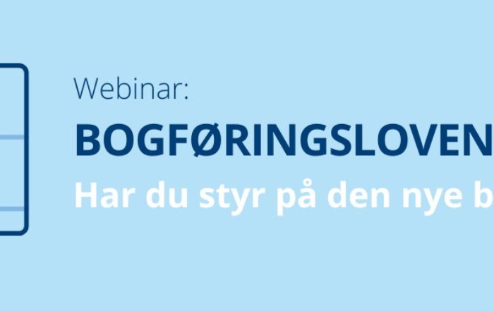 Webinar: Bogføringsloven i UVskole